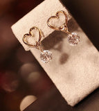 Rhinestone Crystal Stud Earrings