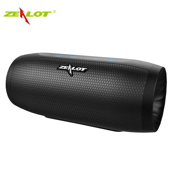 ZEALOT S16 column bluetooth speaker soundbar wireless outdoor subwoofer high power waterproof portable speakers+sd card slot