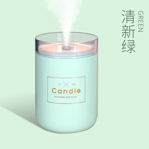 280ML Ultrasonic Air Humidifier Candle Aroma Therapy Diffuser